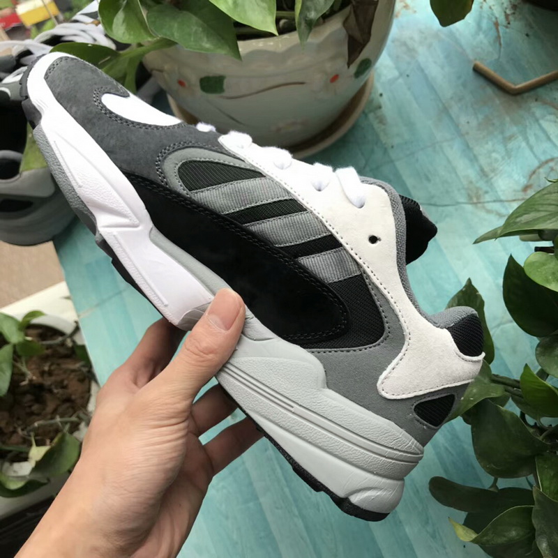 Adidas originals Yung 1 White-Dark Grey-Black(99% Authentic quality)